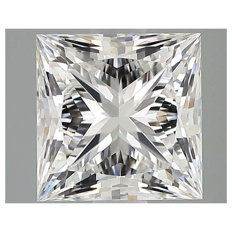 Diament laboratoryjny bezbarwny szlif princess, 1.62ct, VVS2, E, IGI LG745521739