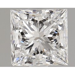 Diament laboratoryjny bezbarwny szlif princess, 1.52ct, VVS2, D, IGI LG740507735