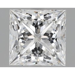 Diament laboratoryjny bezbarwny szlif princess, 2.54ct, VVS2, E, IGI LG732591841