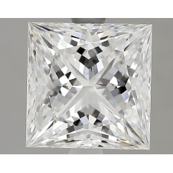 Diament laboratoryjny bezbarwny szlif princess, 2.52ct, VVS2, E, IGI LG735554253