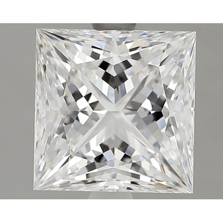 Diament laboratoryjny bezbarwny szlif princess, 2.52ct, VVS2, E, IGI LG735554253