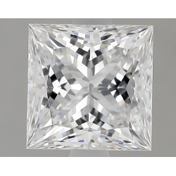 Diament laboratoryjny bezbarwny szlif princess, 1.64ct, VVS2, D, IGI LG737577403