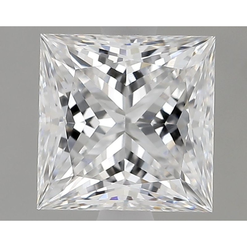 Diament laboratoryjny bezbarwny szlif princess, 1.64ct, VVS2, D, IGI LG737577403 Diament laboratoryjny bezbarwny szlif princess, 1.64ct, VVS2, D, IGI LG737577403