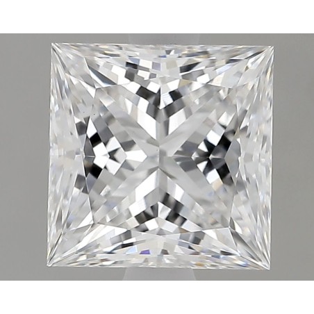 Diament laboratoryjny bezbarwny szlif princess, 1.64ct, VVS2, D, IGI LG737577403