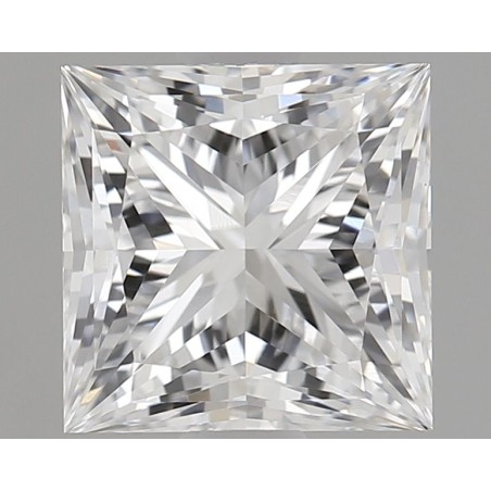 Diament laboratoryjny bezbarwny szlif princess, 1.55ct, VVS2, D, IGI LG732528881