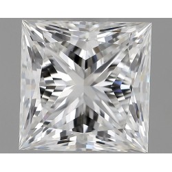 Diament laboratoryjny bezbarwny szlif princess, 1.5ct, VVS2, E, IGI LG735538448