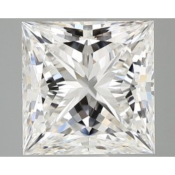 Diament laboratoryjny bezbarwny szlif princess, 2.54ct, VVS2, F, IGI LG743522439