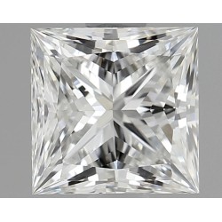 Diament laboratoryjny bezbarwny szlif princess, 1.22ct, VVS2, F, IGI LG727575381