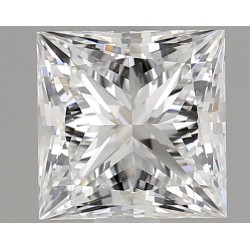 Diament laboratoryjny bezbarwny szlif princess, 1.21ct, VVS1, D, IGI LG741521286
