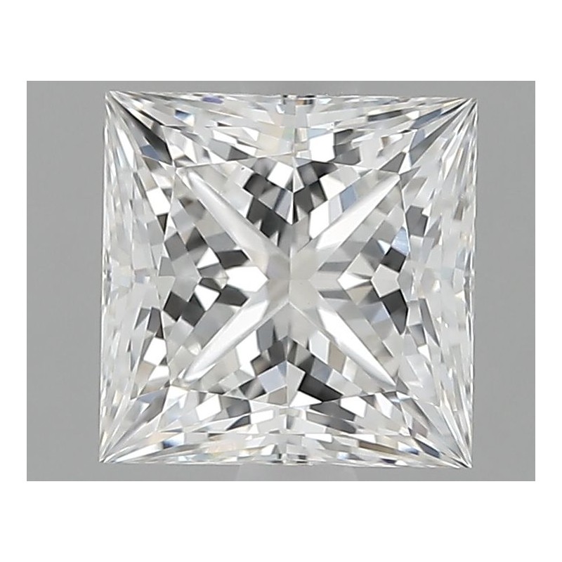 Diament laboratoryjny bezbarwny szlif princess, 1.53ct, VVS2, F, IGI LG733576933