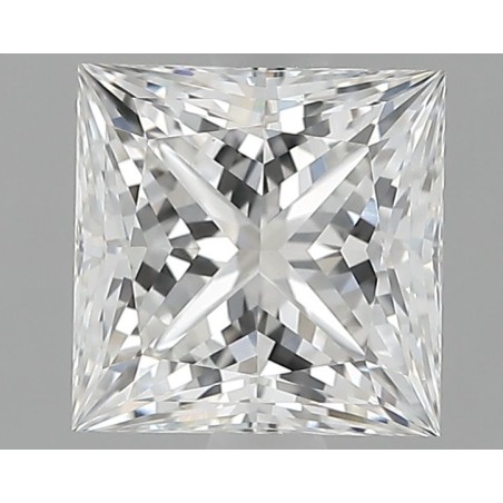 Diament laboratoryjny bezbarwny szlif princess, 1.53ct, VVS2, F, IGI LG733576933