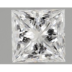 Diament laboratoryjny bezbarwny szlif princess, 1.1ct, VVS2, E, IGI LG700554984