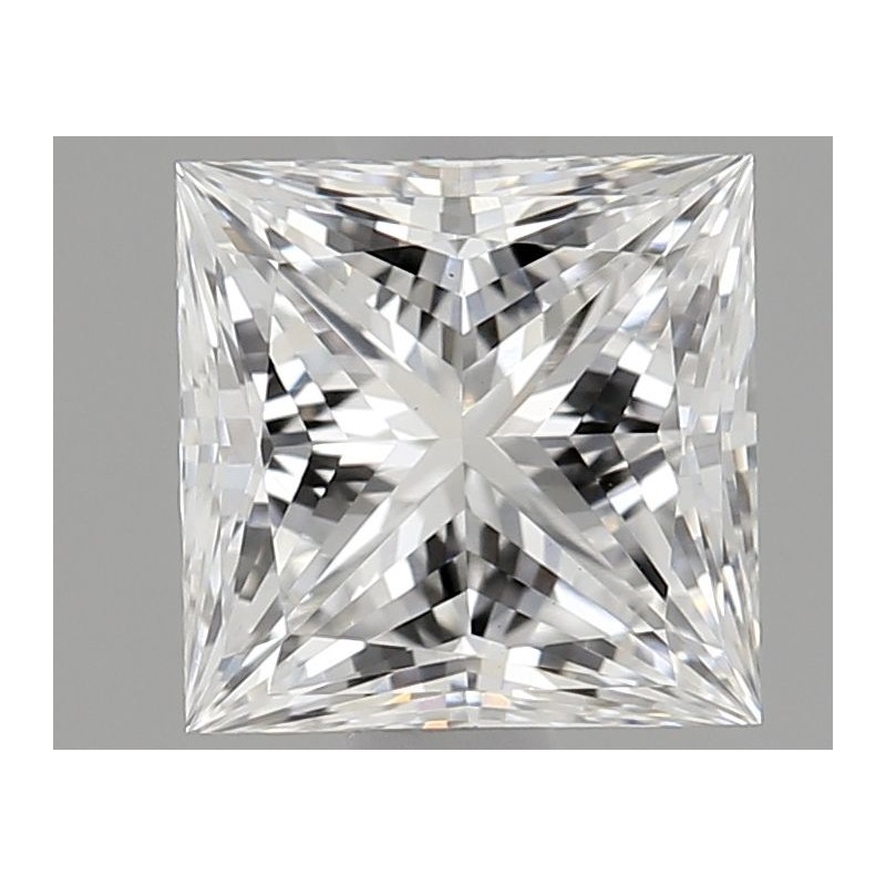 Diament laboratoryjny bezbarwny szlif princess, 1.1ct, VVS2, E, IGI LG700554984