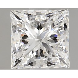 Diament laboratoryjny bezbarwny szlif princess, 1.39ct, VVS2, E, IGI LG743571900