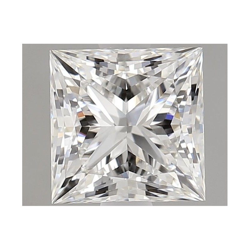 Diament laboratoryjny bezbarwny szlif princess, 1.39ct, VVS2, E, IGI LG743571900 Diament laboratoryjny bezbarwny szlif princess, 1.39ct, VVS2, E, IGI LG743571900
