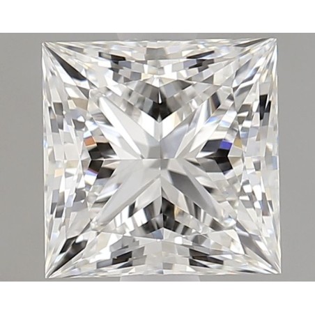 Diament laboratoryjny bezbarwny szlif princess, 1.39ct, VVS2, E, IGI LG743571900