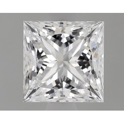 Diament laboratoryjny bezbarwny szlif princess, 1.2ct, VVS2, D, IGI LG735595535