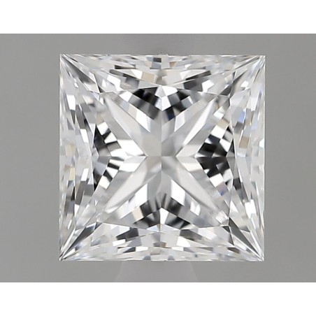 Diament laboratoryjny bezbarwny szlif princess, 1.2ct, VVS2, D, IGI LG735595535