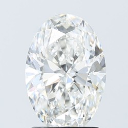 Diament laboratoryjny bezbarwny szlif owalny, 2.05ct, VVS2, E, IGI LG744520271