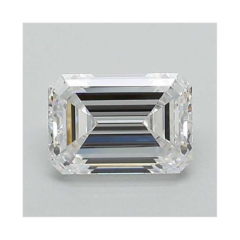 Diament laboratoryjny bezbarwny szlif szmaragdowy, 1.03ct, VVS2, D, IGI LG607328907