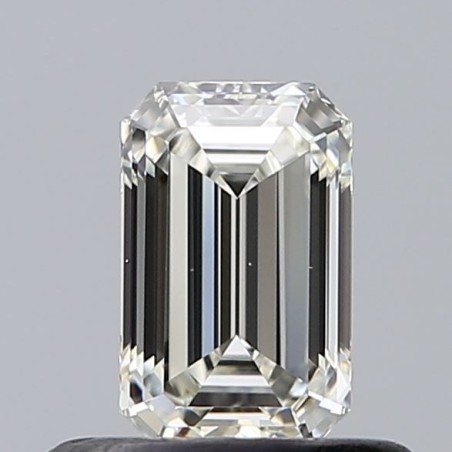 Diament szlif szmaragdowy, 0.5ct, VVS1, I, GIA 6535890506