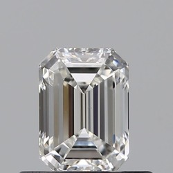 Diament szlif szmaragdowy, 0.52ct, VS2, G, GIA 1538542756