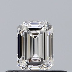 Diament szlif szmaragdowy, 0.4ct, VVS2, F, GIA 6532864380