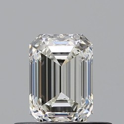 Diament szlif szmaragdowy, 0.5ct, VVS2, I, GIA 6535890864