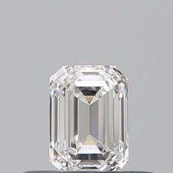 Diament szlif szmaragdowy, 0.3ct, VS1, F, GIA 6532890686