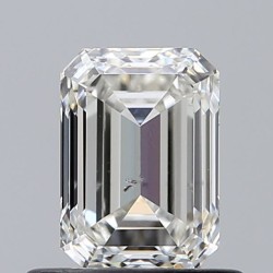 Diament szlif szmaragdowy, 0.8ct, SI1, H, GIA 1538856505