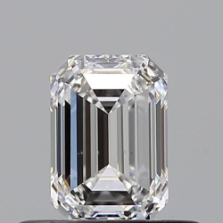 Diament szlif szmaragdowy, 0.51ct, VS2, F, GIA 2534890814