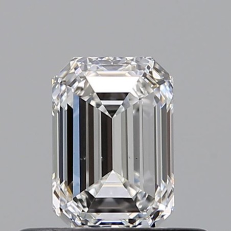 Diament szlif szmaragdowy, 0.51ct, VS2, F, GIA 2534890814