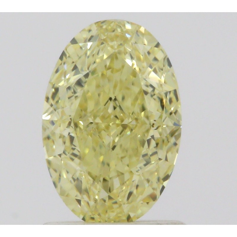 Diament o barwie fantazyjnej szlif owalny, 1.27ct, VVS1, Fancy Intense  Yellow, GIA 2225890794