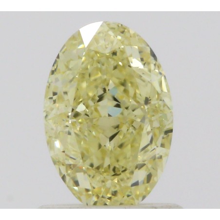 Diament o barwie fantazyjnej szlif owalny, 1ct, VVS2, Fancy  Yellow, GIA 2225901644