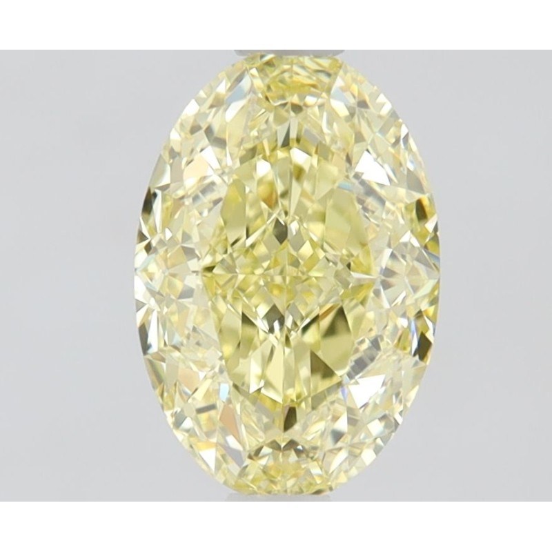 Diament o barwie fantazyjnej szlif owalny, 1.12ct, VS1, Fancy Intense  Yellow, GIA 2464448960