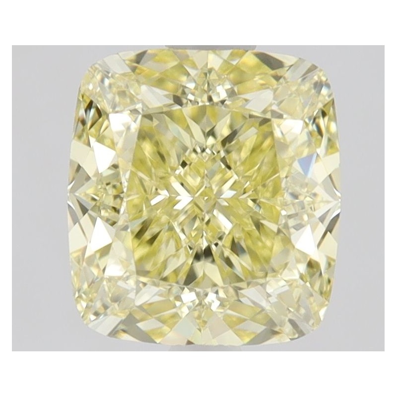 Diament o barwie fantazyjnej szlif poduszkowy brylantowy, 1.21ct, VVS2, Fancy  Yellow, GIA 2223962589