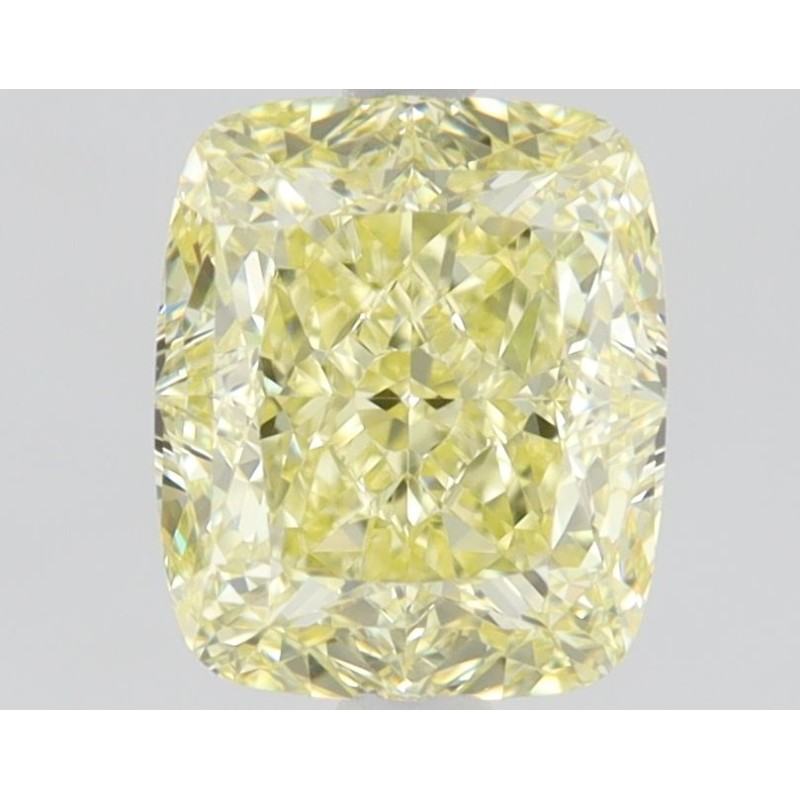 Diament o barwie fantazyjnej szlif poduszkowy brylantowy, 1.12ct, VVS1, Fancy  Yellow, GIA 6462534094