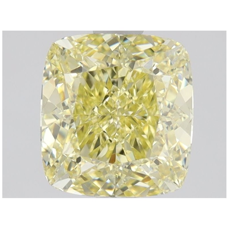 Diament o barwie fantazyjnej szlif poduszkowy brylantowy, 1.23ct, VVS2, Fancy  Yellow, GIA 2225962672