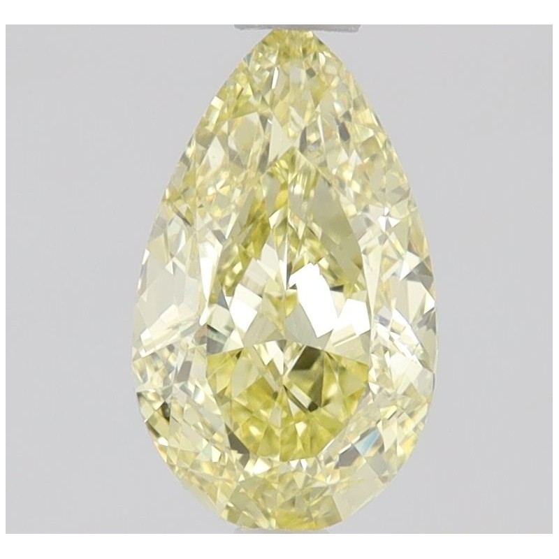 Diament o barwie fantazyjnej szlif gruszkowy, 0.7ct, VS1, Fancy Intense  Yellow, GIA 6471138736
