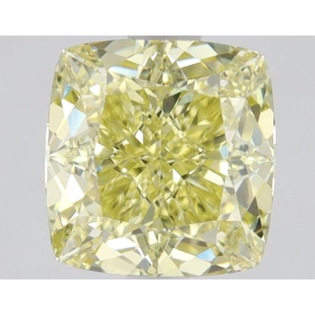 Diament o barwie fantazyjnej szlif poduszkowy brylantowy, 1.2ct, VS1, Fancy Yellow, GIA 2225962499