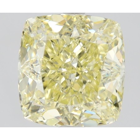 Diament o barwie fantazyjnej szlif poduszkowy brylantowy, 1.5ct, SI1, Fancy  Yellow, GIA 2466520342