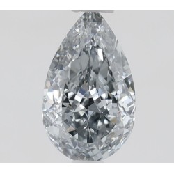 Diament o barwie fantazyjnej szlif gruszkowy, 0.45ct, VVS2, Fancy Grayish Blue, GIA 6224963209