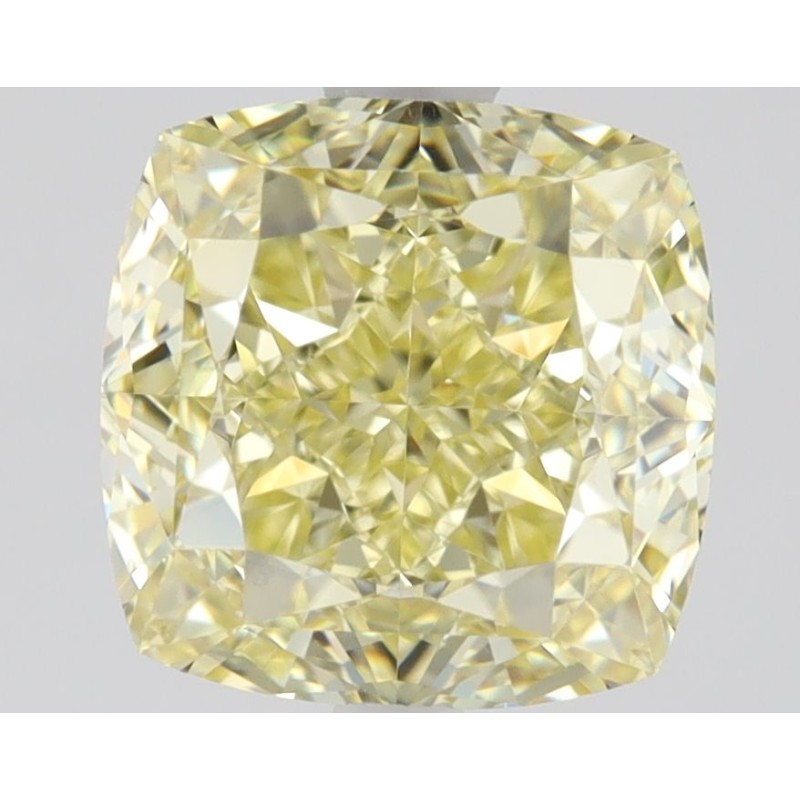 Diament o barwie fantazyjnej szlif poduszkowy brylantowy, 2ct, VS2, Fancy  Yellow, GIA 6224962593