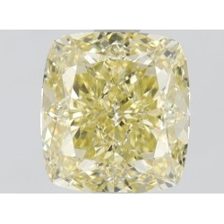 Diament o barwie fantazyjnej szlif poduszkowy brylantowy, 1.21ct, VVS2, Fancy  Yellow, GIA 6472080687
