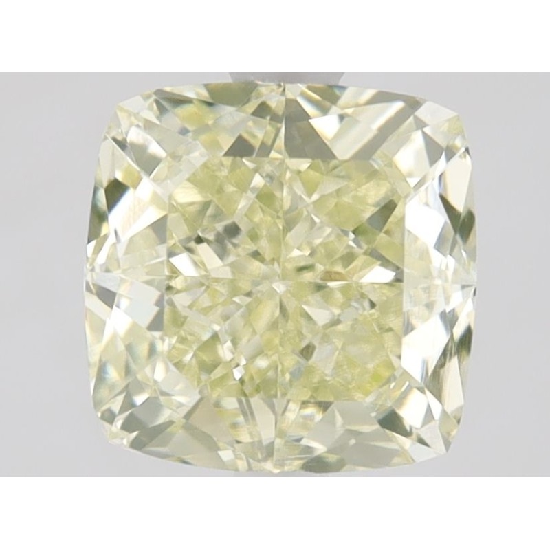 Diament o barwie fantazyjnej szlif poduszkowy brylantowy, 2ct, VVS2, Fancy Light Yellow, GIA 1467674614 Diament o barwie fantazyjnej szlif poduszkowy brylantowy, 2ct, VVS2, Fancy Light Yellow, GIA 1467674614