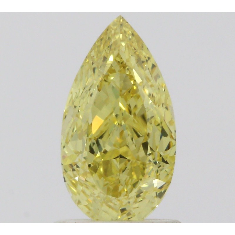 Diament o barwie fantazyjnej szlif gruszkowy, 1ct, SI2, Fancy Vivid Yellow, GIA 5222901646 Diament o barwie fantazyjnej szlif gruszkowy, 1ct, SI2, Fancy Vivid Yellow, GIA 5222901646
