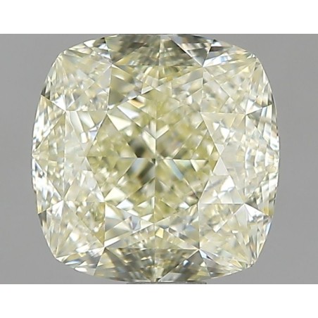 Diament o barwie fantazyjnej szlif poduszkowy brylantowy, 1.72ct, VS1, Yellow, GIA 6505771860