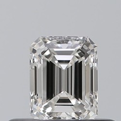 Diament szlif szmaragdowy, 0.33ct, VS1, E, GIA 6522795661