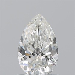 Diament szlif gruszkowy, 1.01ct, SI2, H, GIA 6535451309