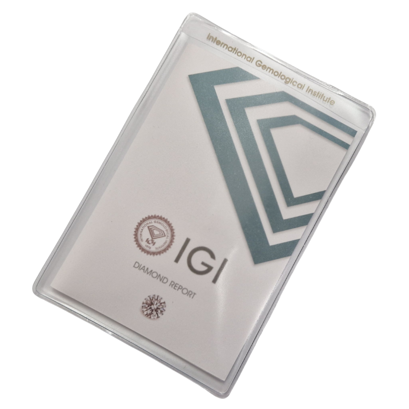 Diament szlif okrągły, 0.55ct, VVS2, G, IGI 678557395